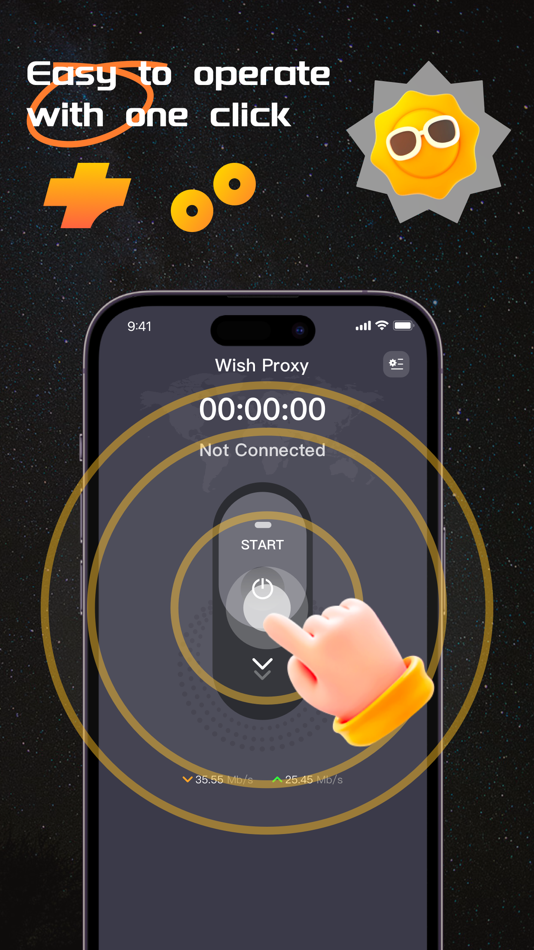 #1. Wish Proxy : Secure VPN (iOS) 来自: Fly Key Limited