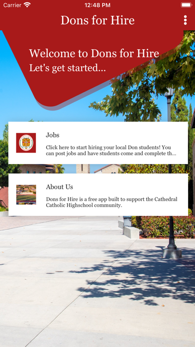 Students for Hire Screenshot