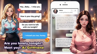 AI Girlfriend Chat Art Create Screenshot