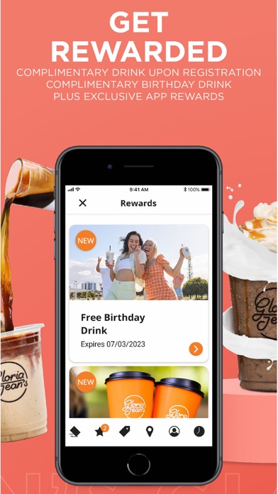 Gloria Jean's Coffees USA Screenshot