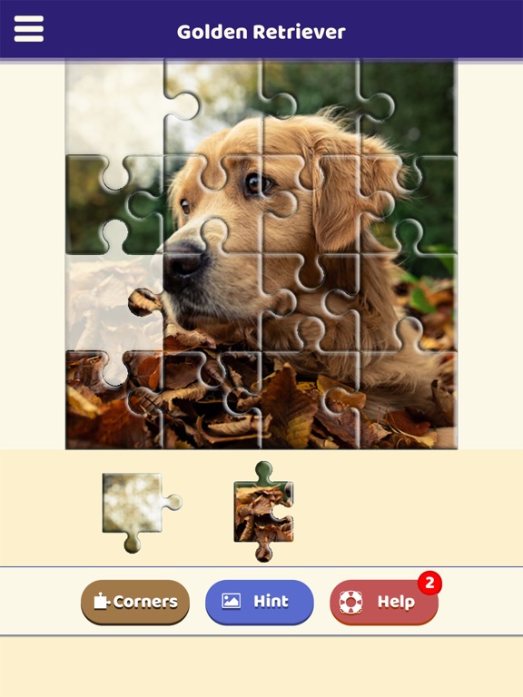 Screenshot #5 pour Golden Retriever Puzzle