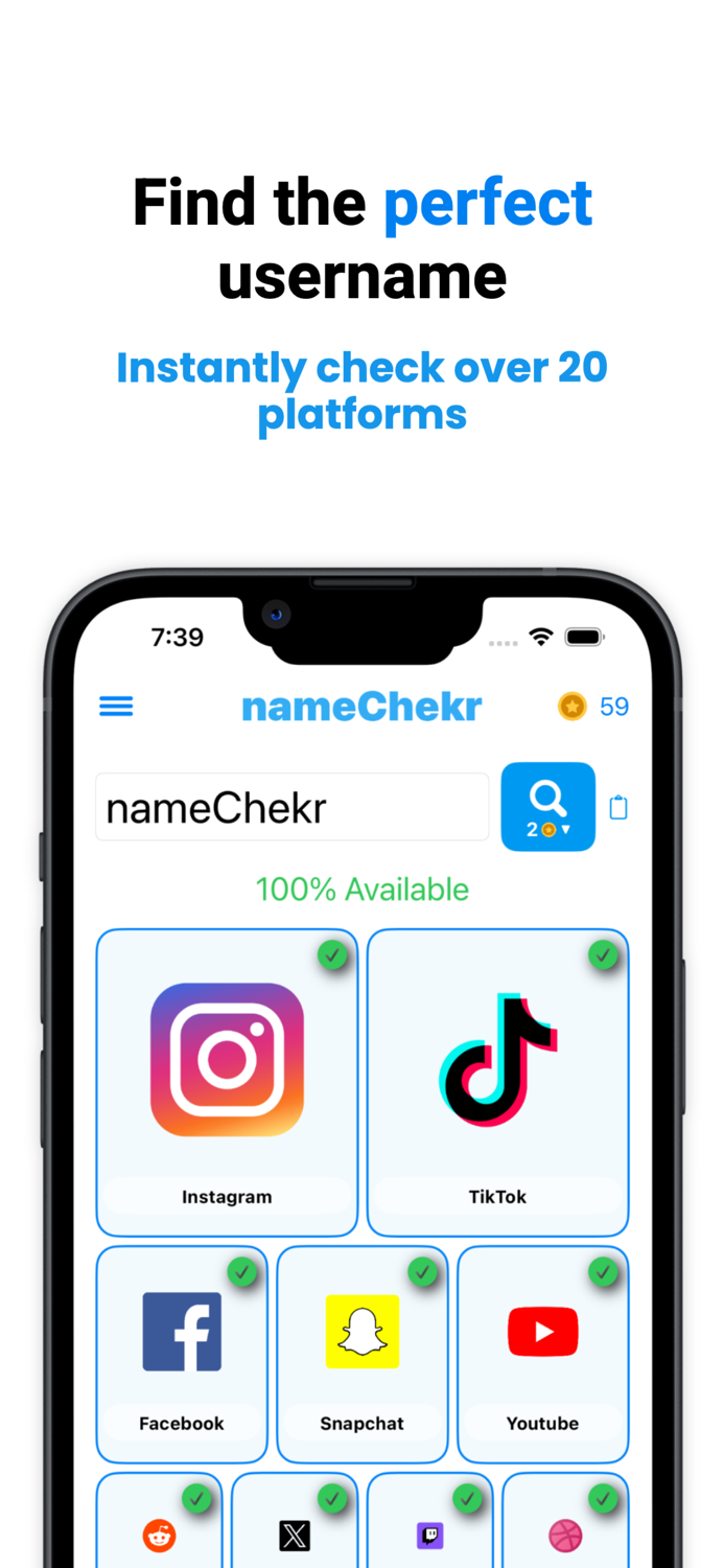 NameChekr - Username Checker