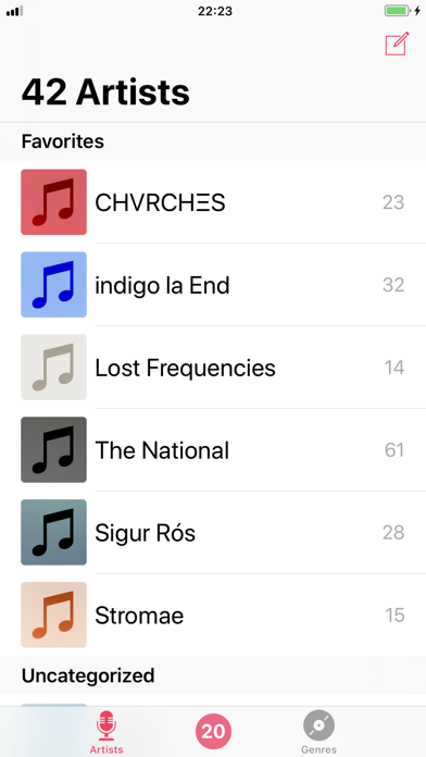 Heart Beats: Music Playlists Screenshot