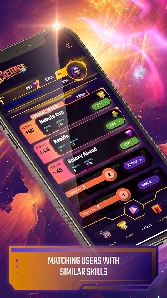 #5. RocketDice (iOS) 由: vigtec inc.