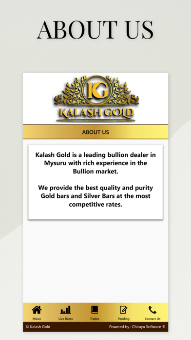 Kalash Gold Screenshot