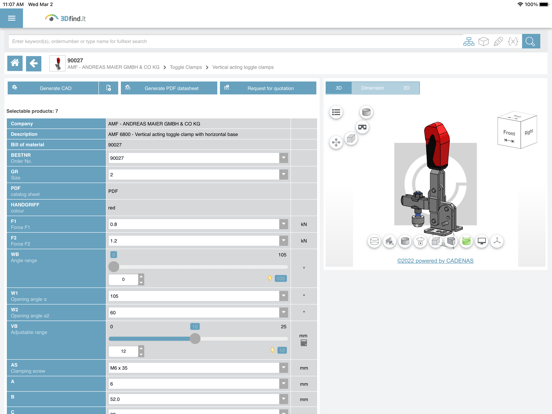 App screenshot
