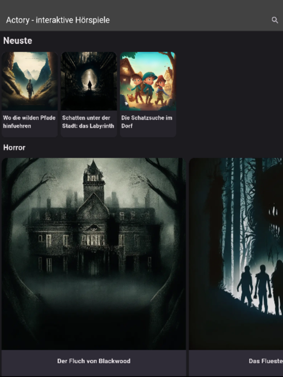 Screenshot #4 pour Actory -Interaktive Storys