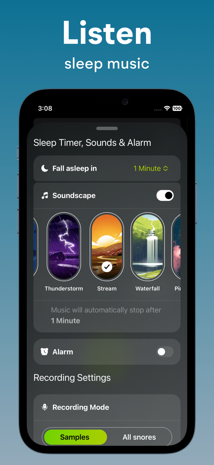 Snore Recorder App  Sleep Lab