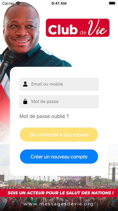 Club de vie Screenshot