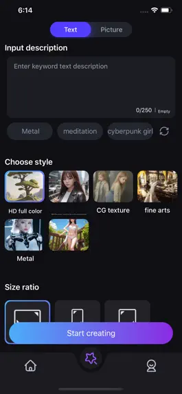Game screenshot AI avatar wallpaper-Artistic apk