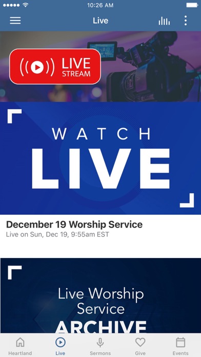 Heartland Church Fort Wayne Screenshot