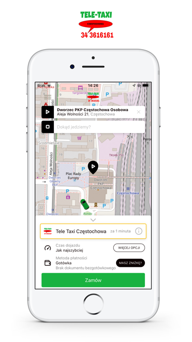 Tele Taxi Częstochowa Screenshot