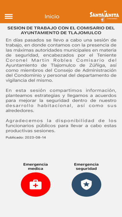 Condominio Santa Anita Screenshot