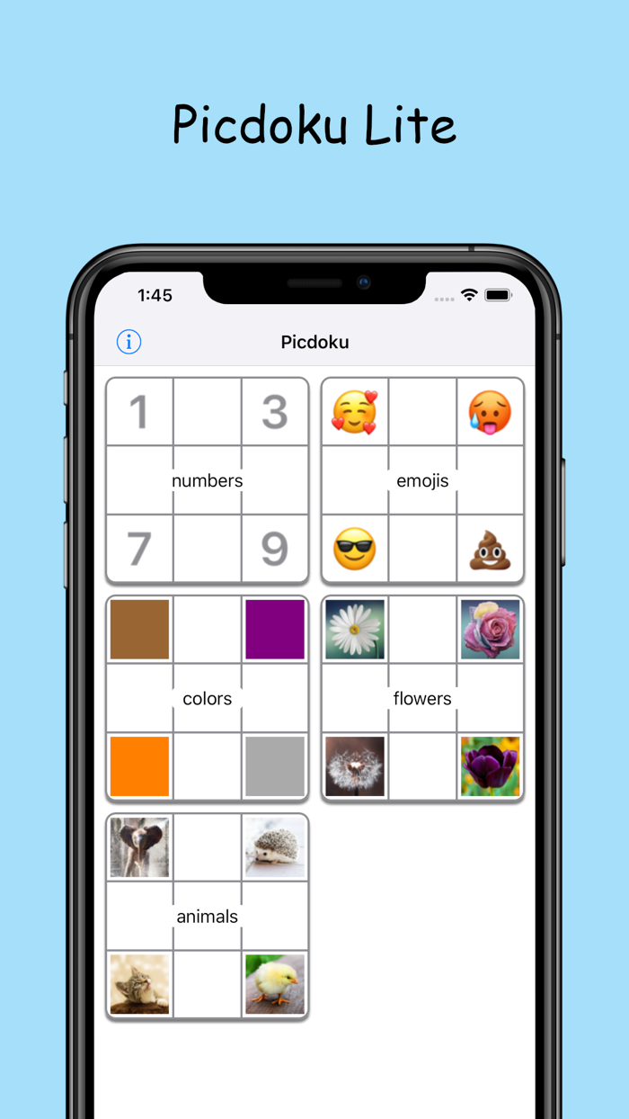 Picdoku Lite
