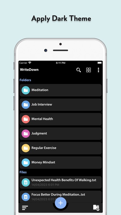 WriteDown: Write Books, Novels Screenshot