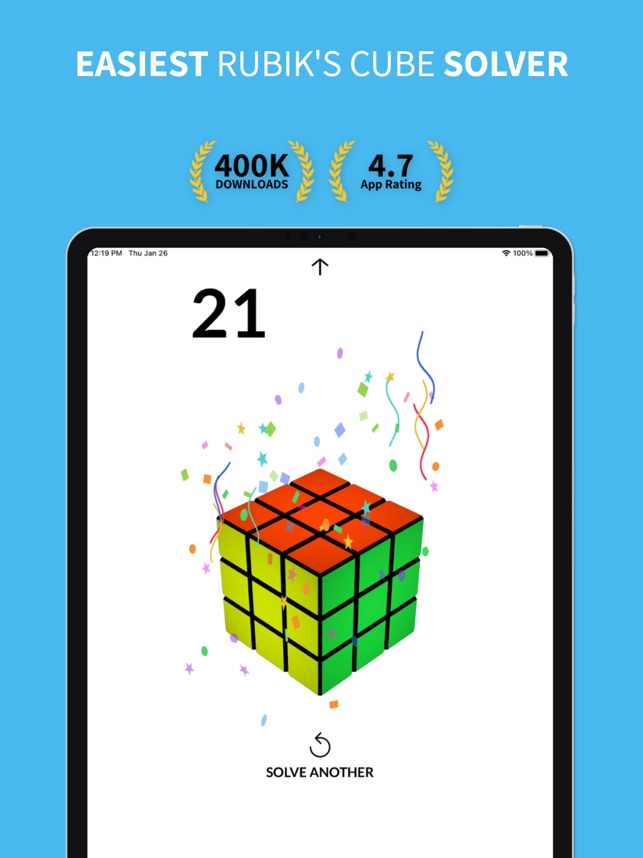 21Moves: AR Magic Cube Solver on the App Store