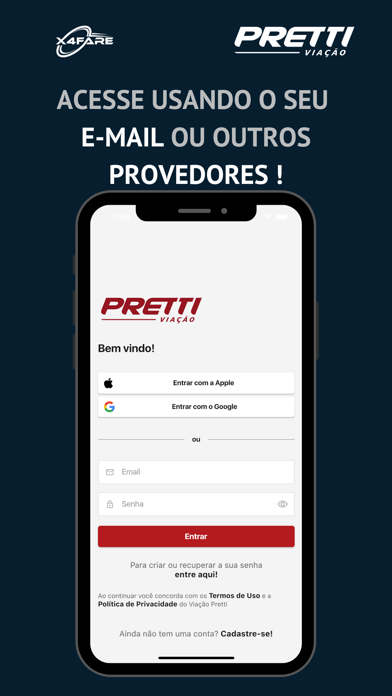 Viação Pretti-Carteira Digital Screenshot