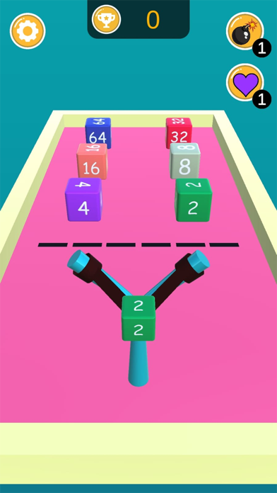 Slingshot 2048 Screenshot