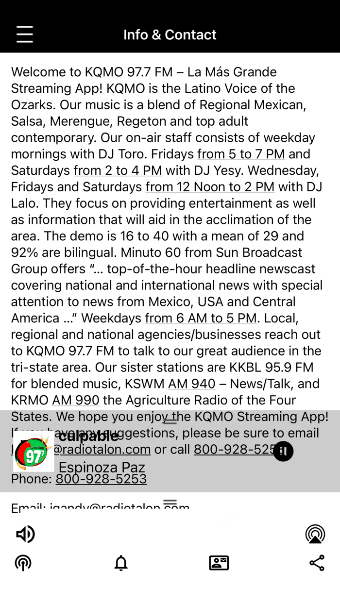 KQMO 977 FM - LA MAS GRANDE