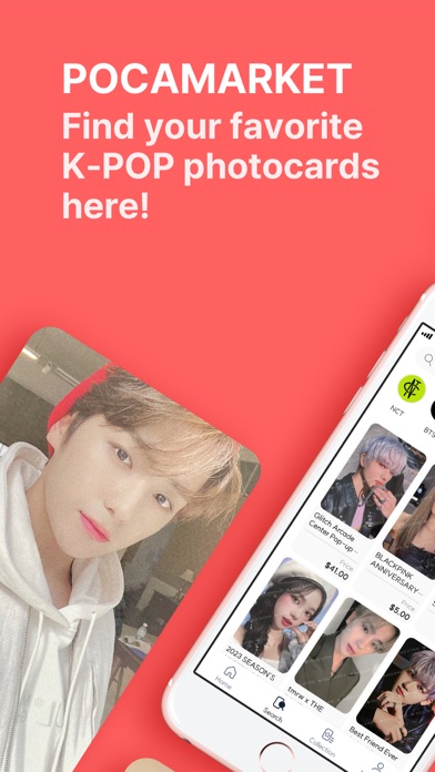 Pocamarket: Get Kpop Photocard Screenshot