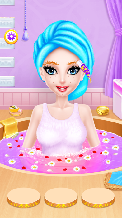 Princess Birthday Cake Party Screenshot