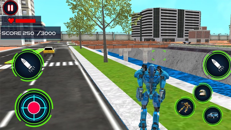 Animal Robot Car Transform screenshot-3