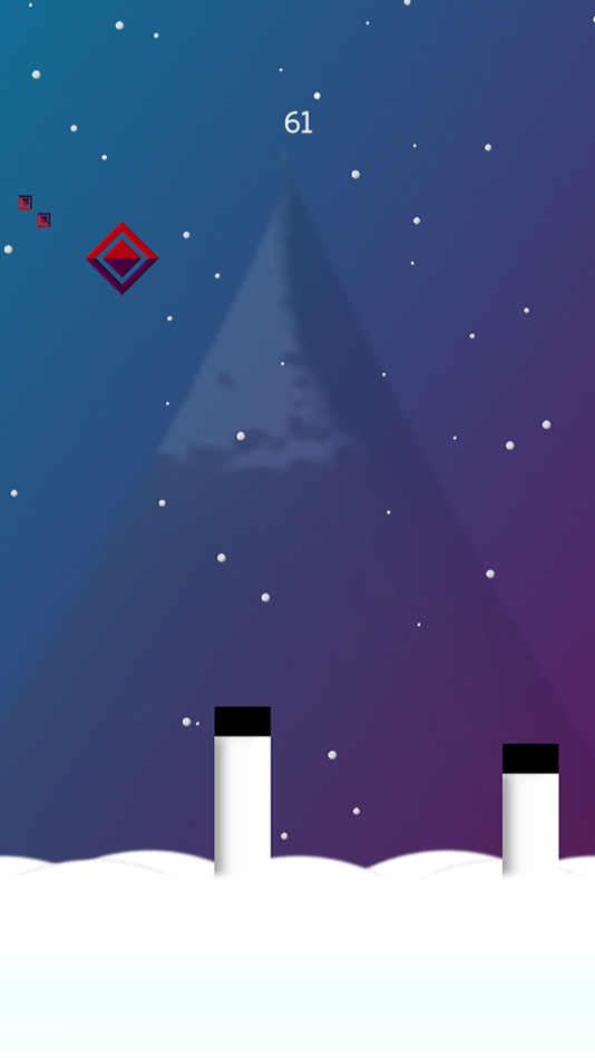 #3. Jumping Square Hang Time (iOS) 来自: Anthony Hindle