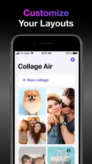collage air: photo layout iphone screenshot 2