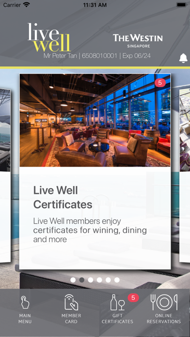 Live Well By Westin Singapore Screenshot