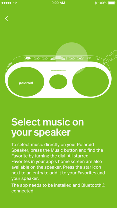 Polaroid Music Screenshot