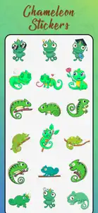 Chameleon Stickers screenshot #5 for iPhone