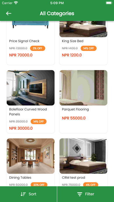 Furniture Hub Nepal Screenshot