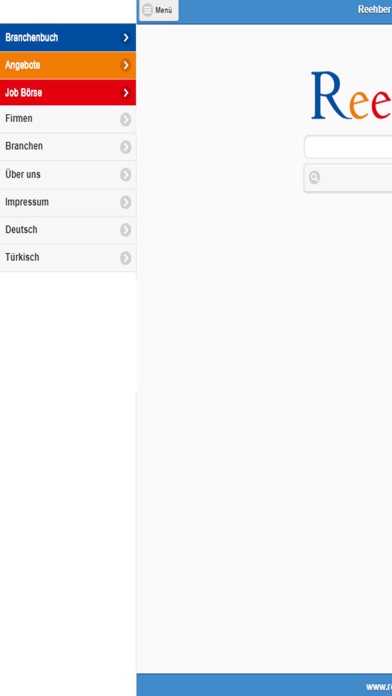 Reehber_Branchenbuch Screenshot