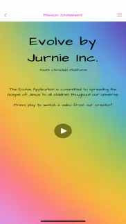 evolve by jurnie inc. iphone screenshot 2