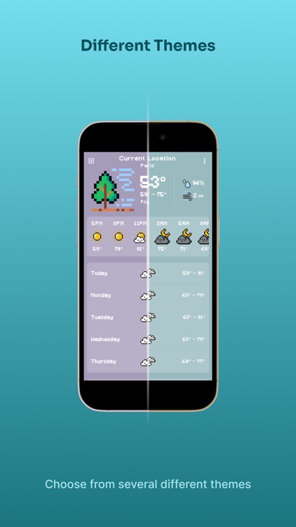 Pixel 8-bit Weather screenshot-3