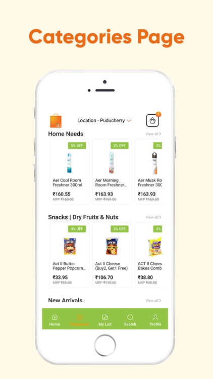 Indbazaar-Online Grocery Store
