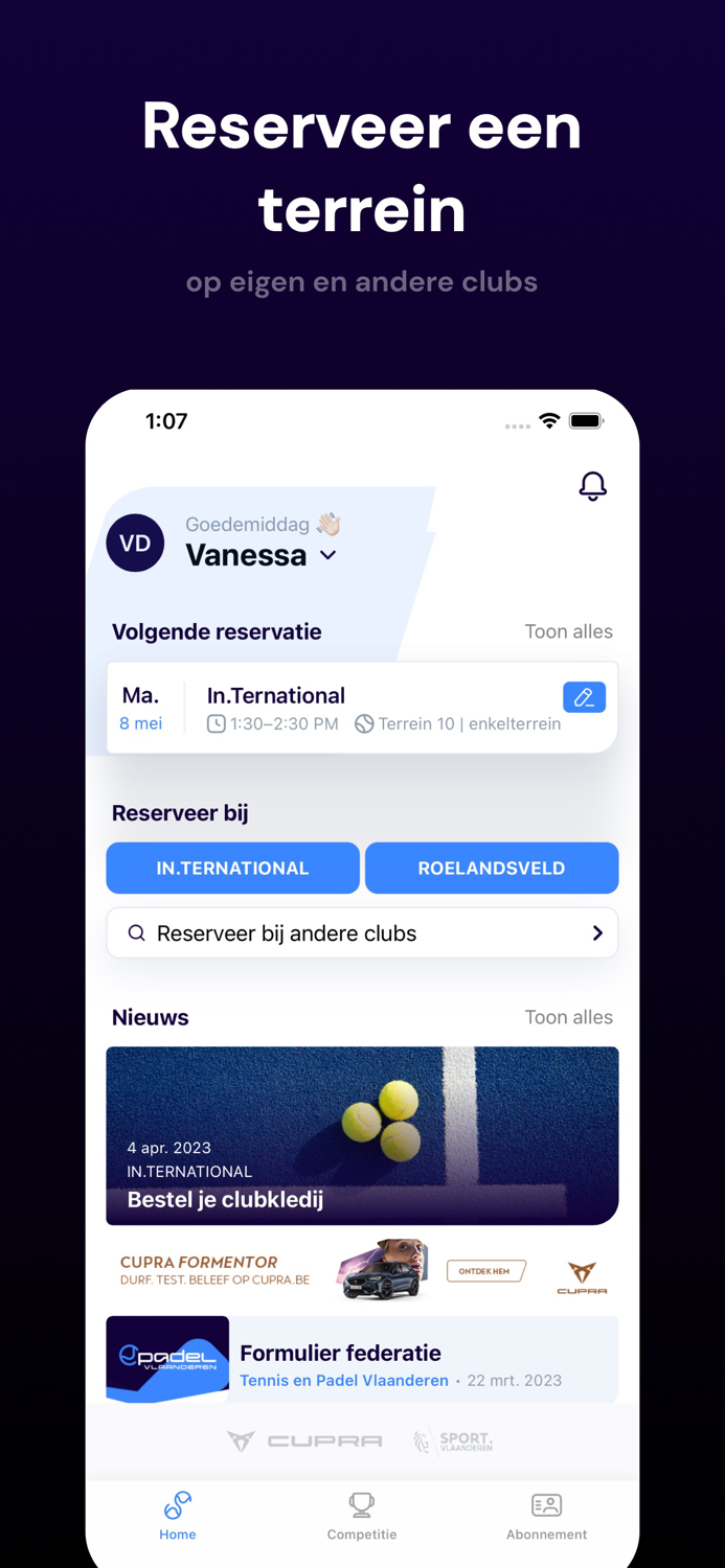 Tennis and Padel Vlaanderen