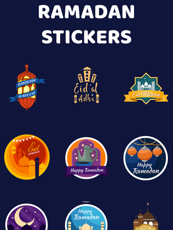 Screenshot #5 pour Eid Mubarak - Ramadan Stickers