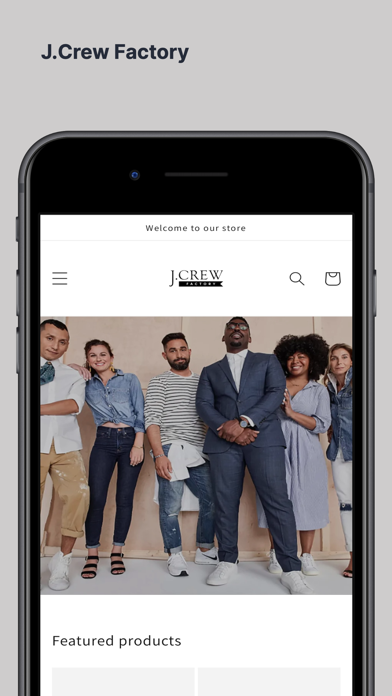 J.Crew - Factory Screenshot