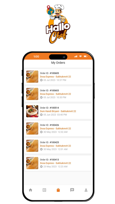 HalloChef Ride, Deliver & Earn Screenshot