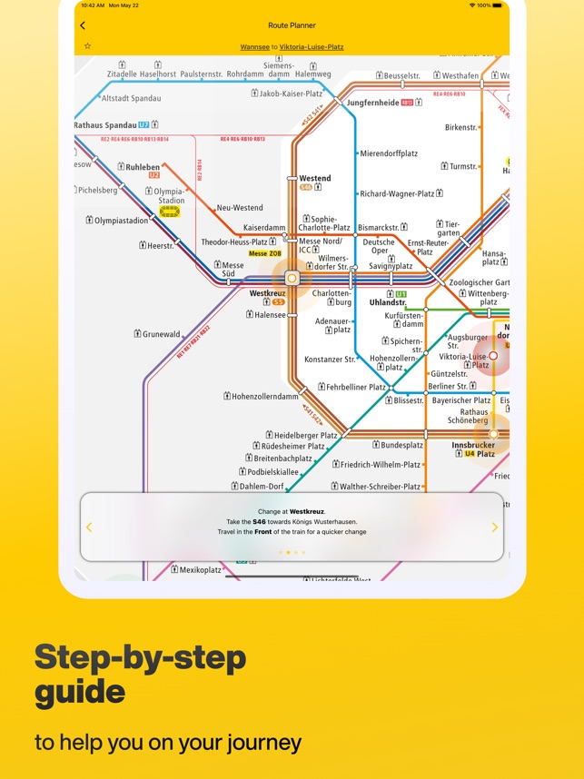 Berlin Subway: BVG U-Bahn map en App Store