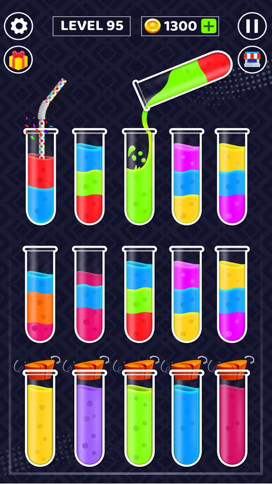 #4. Water Sort Color Water Game (iOS) 由: Muhammad Umer Malik