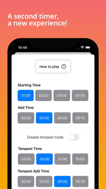 Tempest Chess Timer screenshot-3