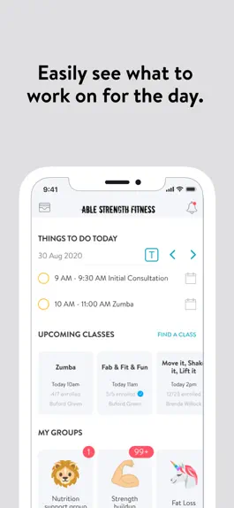 Game screenshot Able Strength Fitness apk
