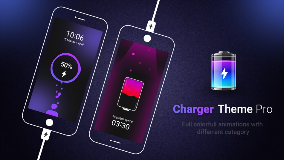 #1. Battery Charging Animation -3D (iOS) Podle: Liam Sammy