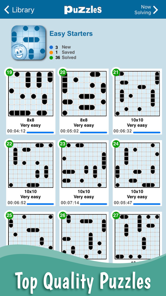 #4. SeaBattle: Warships Puzzle (iOS) Bởi: Conceptis Ltd.