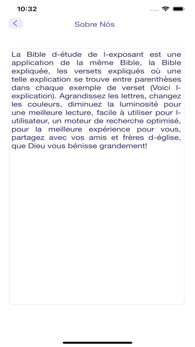 Biblia Estudo l'Exposant Screenshot