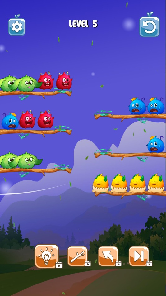 #8. Monster Color Sort (iOS) Bởi: Bui Quang Trung