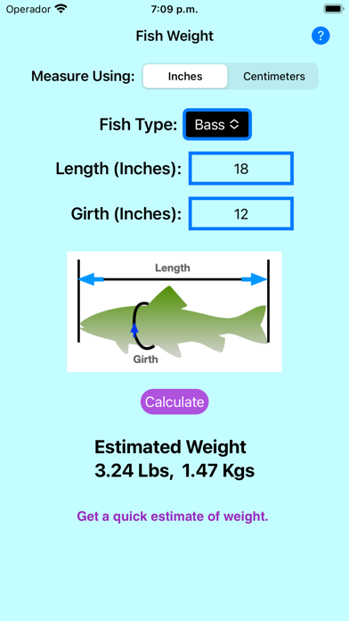 Fish Weight Estimateのおすすめ画像1