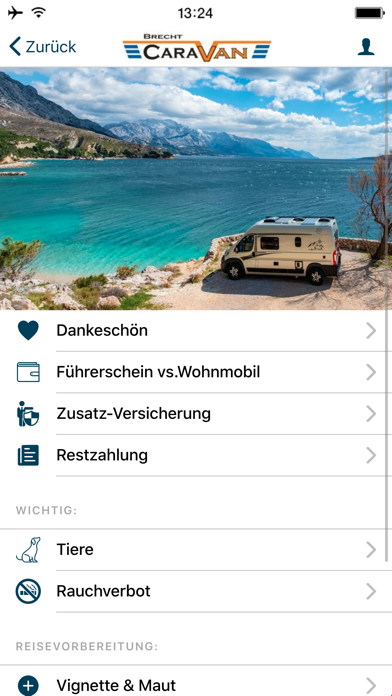 Brecht Caravan - Rent Easy App Screenshot